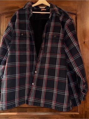 Ridgecut Toughwear Plaid Flannel Jacket – Size 3XL